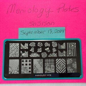 Maniology Plate: Spring Occasions: Petal Pusher M118